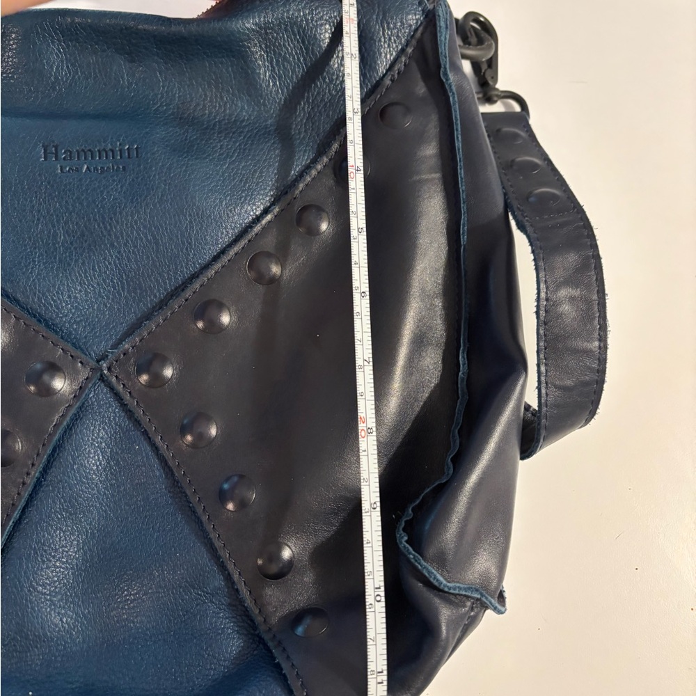 Hammitt Navy & Black Studded Leather Crossbody - Picture 3 of 8